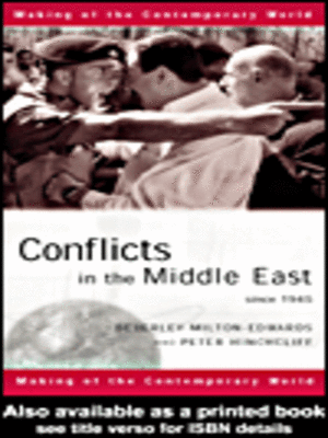 cover image of Conflicts in the Middle East Since 1945